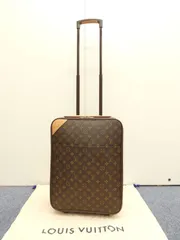 ルイヴィトン ペガス50 M23251 モノグラム 旅行用キャリーバッグ小 トロリーバッグ 美品@SP0091のサムネイル