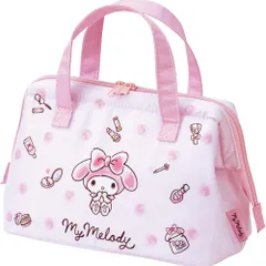 【新品・送料無料】マイメロディ (水彩コスメ) 保冷 保温 がま口型ランチバッグ お弁当袋 KGA1【ゆうパケット(ポスト投函)でお届け】