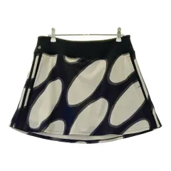 サイズ：L ADIDAS GOLF アディダスゴルフ ; IC9269 ×marimekko インナー付 ストレッチスカート 総柄 ブラック系 [240101517551] ゴルフウェア レディース ストスト