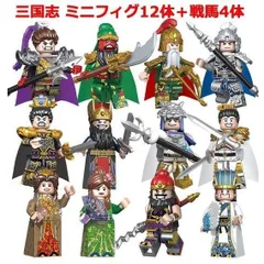 シンヤ　スズキさん★新作★【レゴ互換】ミニフィグ三国志城の建築フィギュアセット