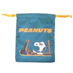 【メール便】スヌーピー 巾着袋 リボン巾着 きんちゃくポーチ ドライブ ピーナッツ スモールプラネット 小物入れ キャラクター グッズ 