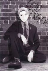[Used] Postcard - Lloyd Forger Illustration Card - "SPY×FAMILY Anime Season 2 Broadcast Commemoration Fair in Animate" - First Edition (Bonus for purchasing eligible items)