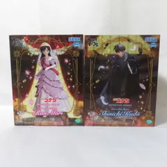 中古 未開封品 Xross Link 名探偵コナン 工藤新一/毛利蘭 2体セット SEGA/セガ フィギュア pr00212