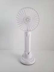 安さで勝負！【新品・未使用】ハンディファン 携帯扇風機 USB充電式 ホワイト