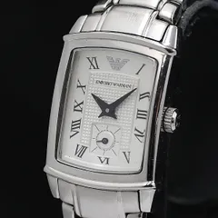 エンポリオアルマーニ AR-0249 スモセコ QZ シルバー文字盤 レディース腕時計 TKD 2000000 NSK