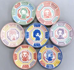 【中古】皿・茶碗 全7種セット きゅんキャラ 小皿 「一番くじ 鬼滅の刃 最高位の剣士“柱”」 F賞