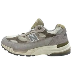 NEW BALANCE ニューバランス U992MM Made in USA Moonrock Mushroom ムーンロック マッシュルーム スエード ローカット スニーカー グレー系 27cm【中古】