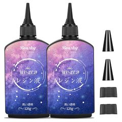 Bonsky UVレジン液 250g レジン液 UV/LED対応レジン液 大容量 高い透明 ハードタイプ成形 UVレジン液DIY手作り装飾急速に硬化 低アレルギー性 0