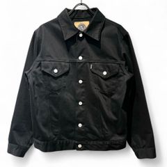 GOOD ENOUGH (グッドイナフ) 90s archive Lot 7102 3rdタイプツイルトラッカージャケット メンズ ブラック 38 (M)