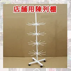 什器　ショップディスプレー　回転式　used スリム回転ネット什器 三角 ディスプレイ ｜ 商品紹介 ｜ 株式