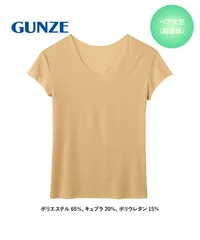 新品 未使用 GUNZE グンゼ Tシャツ専用インナー in.T メンズ クルーネックTシャツ 511604【メール便】 ロッシュベージュ2913