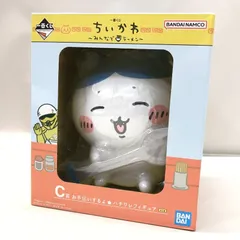 【中古】バンダイ ハチワレ 一番くじ ちいかわ ～みんなでラーメン～ C賞 お手伝いするよ★ハチワレフィギュア[15]