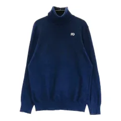 サイズ：0 PEARLY GATES パーリーゲイツ  タートルネック ニットセーター  ネイビー系 [240101387079] ゴルフウェア レディース ストスト