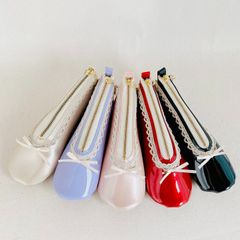 新色♪目を惹くバレエシューズ ポーチ ペンケース