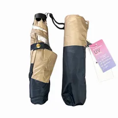 【新品・未使用】晴雨兼用 折りたたみ傘 日傘 雨傘 ユニセックス ネイビー系 UV 日よけ対策