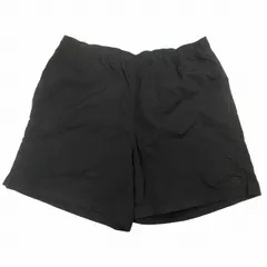ザノースフェイス THE NORTH FACE Versatile Shorts バーサタイル ショーツ ナイロン100％ ショート ハーフ パンツ イージーウエスト ロゴ 刺繍 ボトムス XL 黒 ブラック NB41851 メンズ