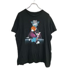 SPACE JAM 半袖 キャラクターTシャツ Lサイズ スペースジャム ブラック コットン 古着卸 アメリカ仕入 t2409-3277