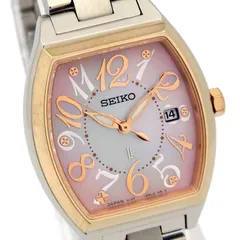 ★良品 SEIKO セイコー ルキア V137-0CD0 ソーラーQZ 動作品