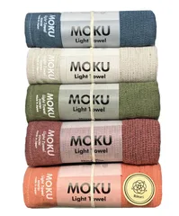 【人気商品】kontex 今治タオル 33×100cm 5本セット 日本製 お祝い フェイスタオル プレゼント ギフト 【コンテックス】MOKU (ターコイズ・アーモンド・グリーン・マルーン・マンダリン＝大正ロマン)