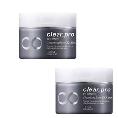 【２個セット】コーセーコスメポート ソフティモ クリアプロ クレンジングバーム CICAブラック 90g