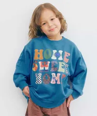 p.premier ヴィンテージファブリックフォトロゴトレーナー　p411055