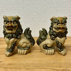 3点セット‼️】沖縄 魔除け 獅子像 シーサー 琉球焼きカラカラ 湯呑み