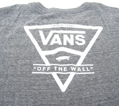 【USA古着】 VANS T シャツ グレー 霜降り XS レディース アメリカ古着 ソフトコットン 西海岸 カルチャー ウエストコースト スケボー ストリートファッション