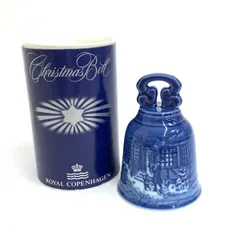 ROYAL COPENHAGEN ロイヤルコペンハーゲン イヤーベル テーブルベル 箱付 1994 ネイビー   　240001153396のサムネイル