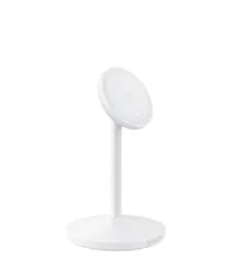 【特価商品】Anker MagGo Wireless Charger (Stand) Qi2対応 マグネット式 ワイヤレス充電ステーション/ワイヤレス出力 MagSafe対応 iPhone 15 / 14 / 13 ホワイト