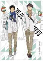 【中古】クリアファイル 及川徹＆岩泉一 A4クリアファイル 「ハイキュー!!」