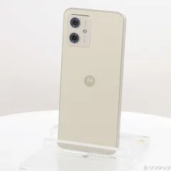 未使用 moto g 64y 5G スマートフォン本体 バニラクリーム Amazon | Y!mobile moto g64y 5G A401MO 4GB/128GB バニラ