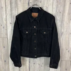 OLD Levi's 90s リーバイス 米国製 ブラック デニム ジャケット