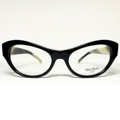 Vera Wang ヴェラ・ウォン 正規新品 メガネ 黒 / 米国ブランド / イタリア製 / レディース