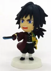 【中古】トレーディングフィギュア 冨岡義勇 怒りver. 「アニキャラヒーローズ 鬼滅の刃 vol.1」 もちもちマスコットストア BOX購入特典