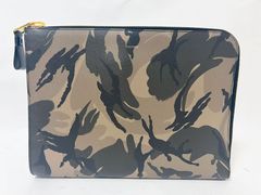 TOM FORD トムフォード クラッチバッグ セカンドバッグ ドキュメントケース メンズ グリーン H0355T ICL022 美品