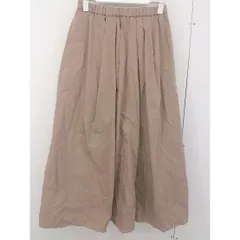 ◇ ◎ NATURAL BEAUTY BASIC ウエストゴム ロング フレア スカート サイズS ブラウン レディース  【中古】 【1206210006866】
