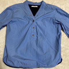 【CINOH】シャツ　ブルー　S