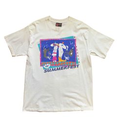 90s】USA製 シーモンキーズ プロモーション 半袖 リンガーTシャツ M 