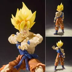 【中古】フィギュア S.H.Figuarts スーパーサイヤ人孫悟空 超戦士覚醒Ver. 「ドラゴンボールZ」