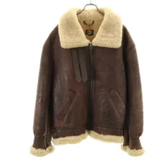 パームス B-3 ムートン フライトジャケット 3L ブラウン prms ビッグサイズ メンズ