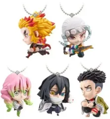 【中古】食玩 キーホルダー 全5種セット 「鬼滅の刃ディフォルメマスコット4」
