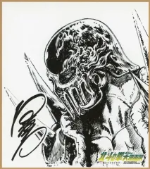 【中古】キャラカード ジャギ ミニ色紙カード 「北斗の拳 40周年大原画展 ～愛をとりもどせ!!～」 前期来場者特典のサムネイル