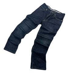 ラングラー WM0133 デニム ジーンズ ジーパン W31 色濃いめ ストレート 【 動きやすいストレッチ 】 WRANGLER ●Ja8943