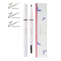 anelia natural アネリアナチュラル アイブロウペンシル ライトブラウン ナチュラルブラウン グレイッシュブラウン