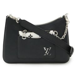 LOUIS VUITTON ルイ ヴィトン エピ マレル ショルダーバッグ 斜め掛け レザー ノワール 黒 ブラック　トップハンドル欠品 M80689