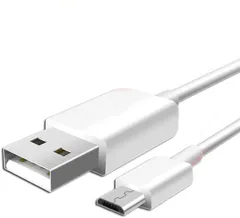 Ostrich Micro USB ケーブル マイクロ usb ケーブル (タイプ Aオス - マイクロB) 高速データ転送同期 高耐久 断線防止 強化ケーブル 各種スマートフォン&タブレット対応 ホワイト 