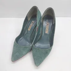 ◇ DIANA ダイアナ パンプス サイズ23 グリーン系 レディース E  【1408060009473】