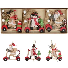 【人気商品】Xmas Christmas 飾り decoration アクセサリー プレゼント パーツ 吊り チャーム 吊り上げ クリスマスツリー飾り 紐付き クリスマスツリー ハンギングオーナメント 雪だるま クリスマスパーティー飾り トナカイ ペンダント