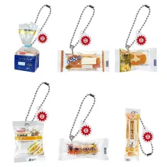 【中古】キーホルダー 全6種セット 「ヤマザキパン ミニチュアチャーム」