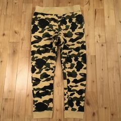 1st camo 中綿キルティング スウェットパンツ Sサイズ a bathing ape BAPE camo エイプ ベイプ アベイシングエイプ 迷彩 sweat pants